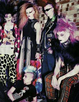 la mode punk au Royaume Uni