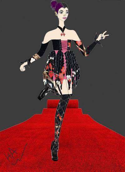 GOTHIC LOLITA DE ARIANE HOUNGBO