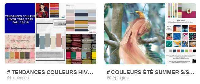 tableaux couleurs sur Pinterest