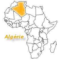 carte africa algérie